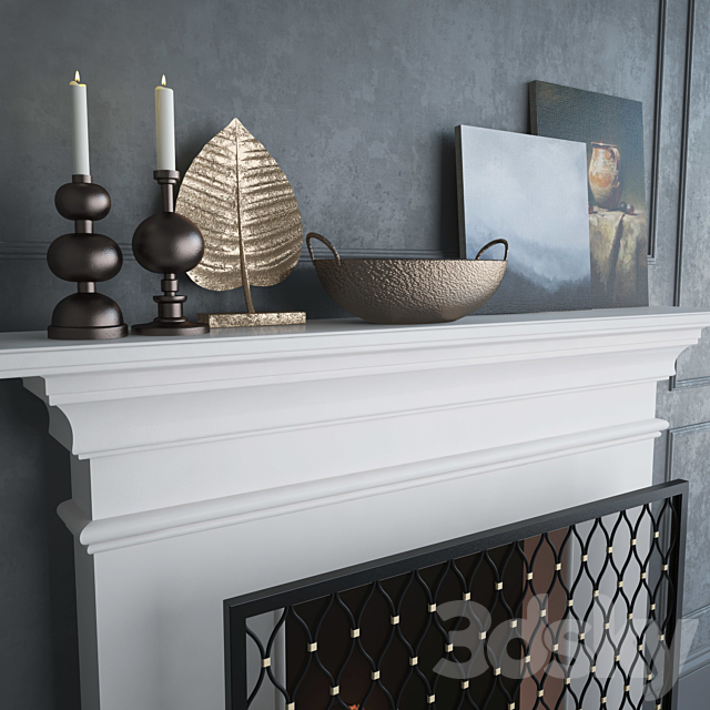 Fireplace 2 3DSMax File - thumbnail 2