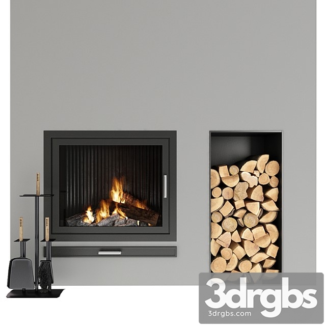 Fireplace 20 3dsmax Download - thumbnail 1