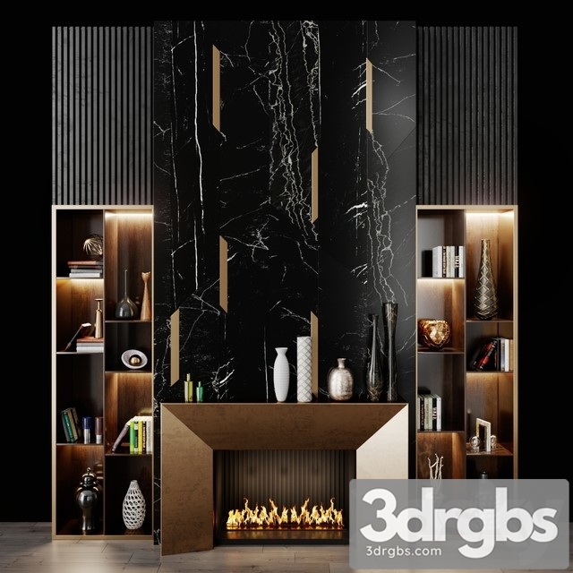 Fireplace 23 3dsmax Download - thumbnail 1