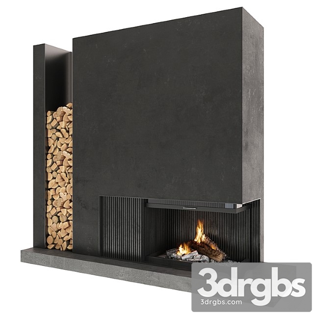 Fireplace 27 3dsmax Download - thumbnail 1