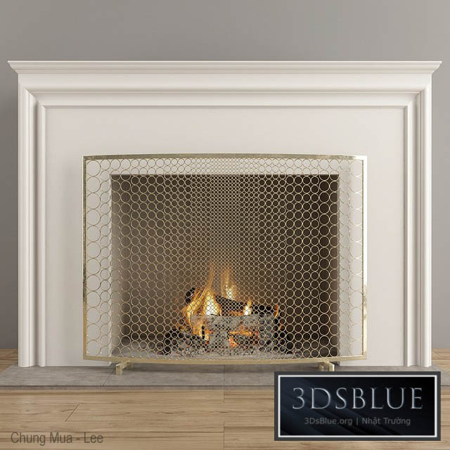 Fireplace 37 3DS Max - thumbnail 3