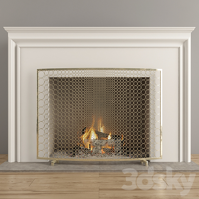 Fireplace 37 3DSMax File - thumbnail 1