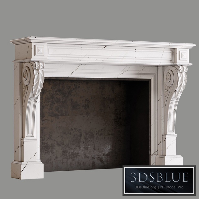 Fireplace 3DS Max - thumbnail 3