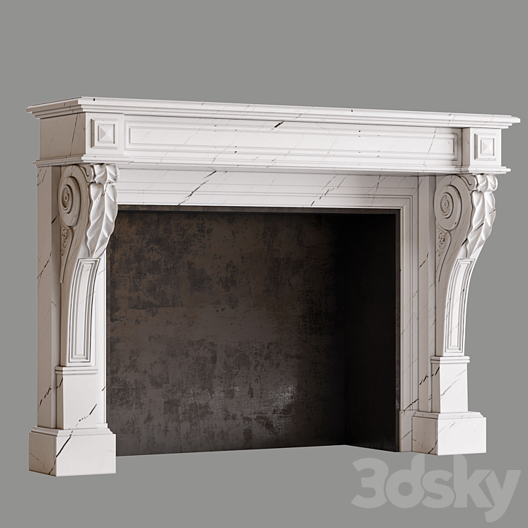 Fireplace 3DS Max - thumbnail 1