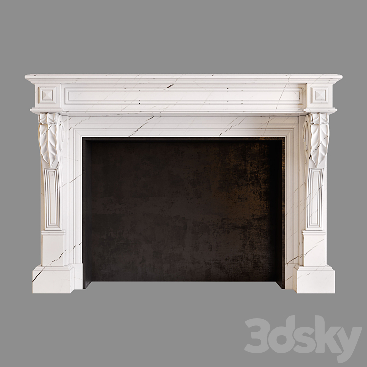 Fireplace 3DS Max - thumbnail 2