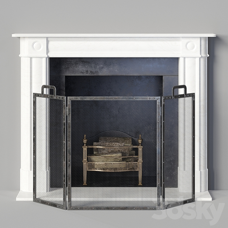 Fireplace 3DS Max - thumbnail 2