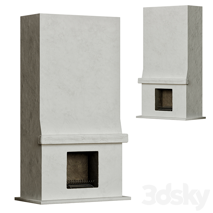 Fireplace 3DS Max - thumbnail 1