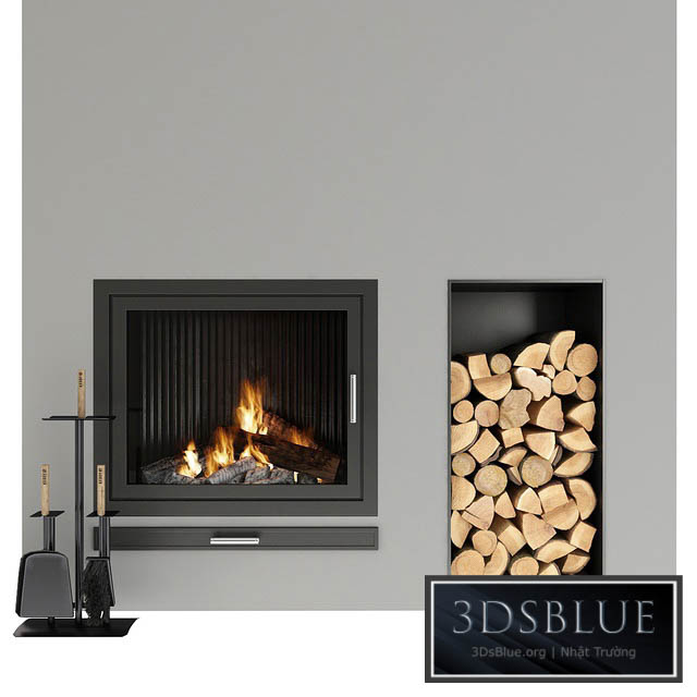 Fireplace 3DS Max - thumbnail 3