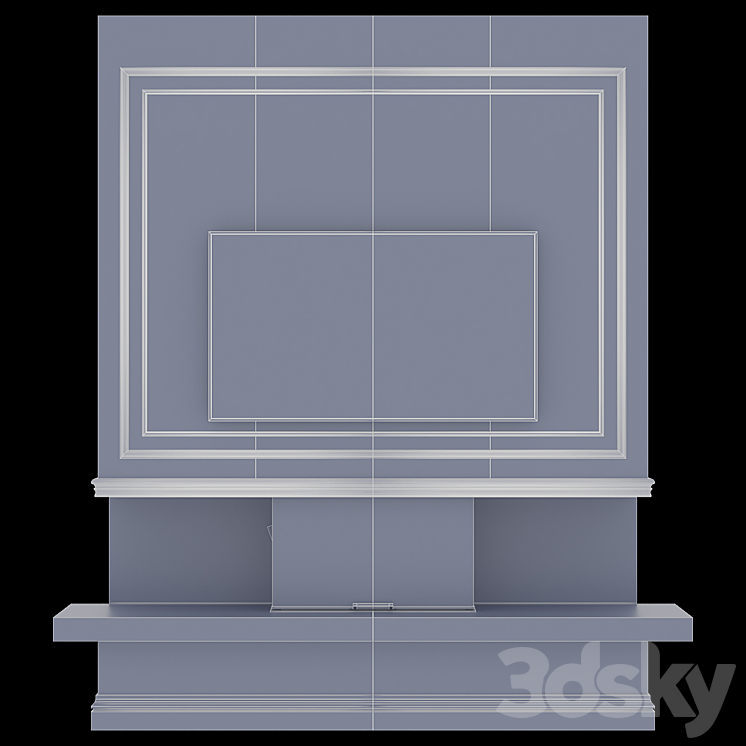 Fireplace 3DS Max - thumbnail 2