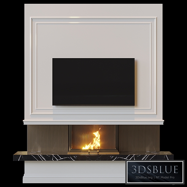 Fireplace 3DS Max - thumbnail 3