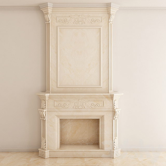 Fireplace 3ds Max - thumbnail 1