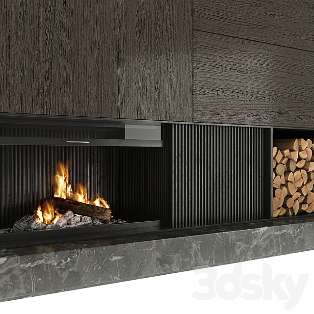 Fireplace 3DSMax File - thumbnail 4