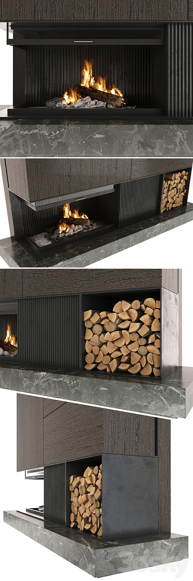 Fireplace 3DSMax File - thumbnail 5