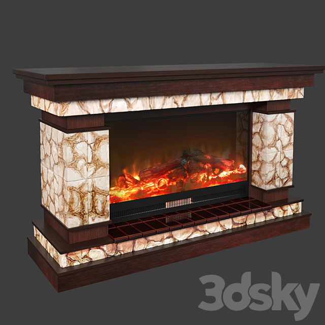 Fireplace 3DSMax File - thumbnail 1