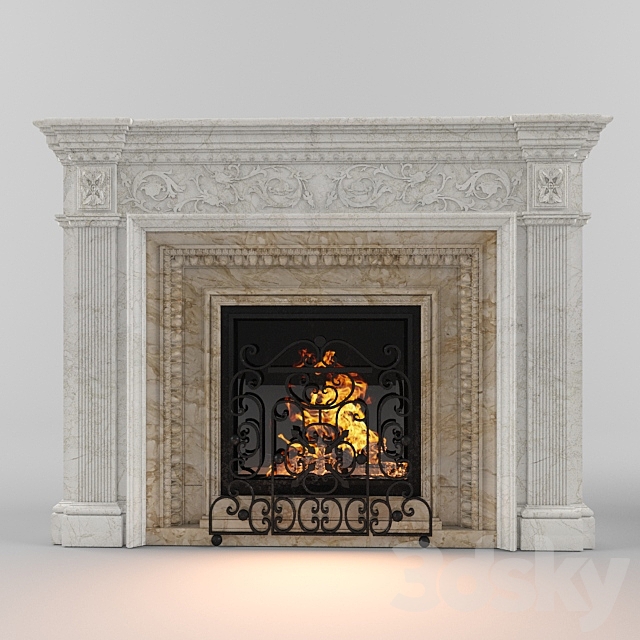 Fireplace 3DSMax File - thumbnail 1