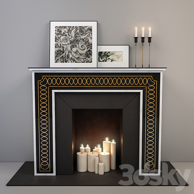 Fireplace 3DSMax File - thumbnail 1