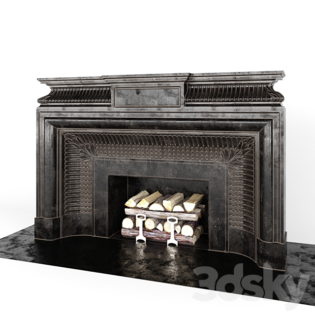 FIREPLACE 3DSMax File - thumbnail 1