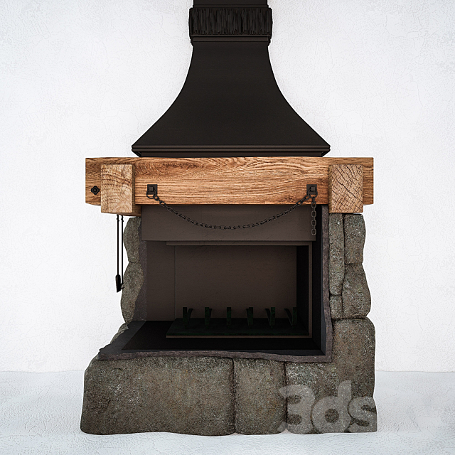 Fireplace 3DSMax File - thumbnail 1