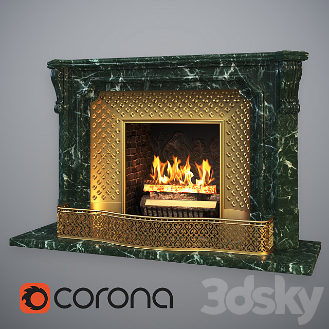 Fireplace 3DSMax File - thumbnail 1