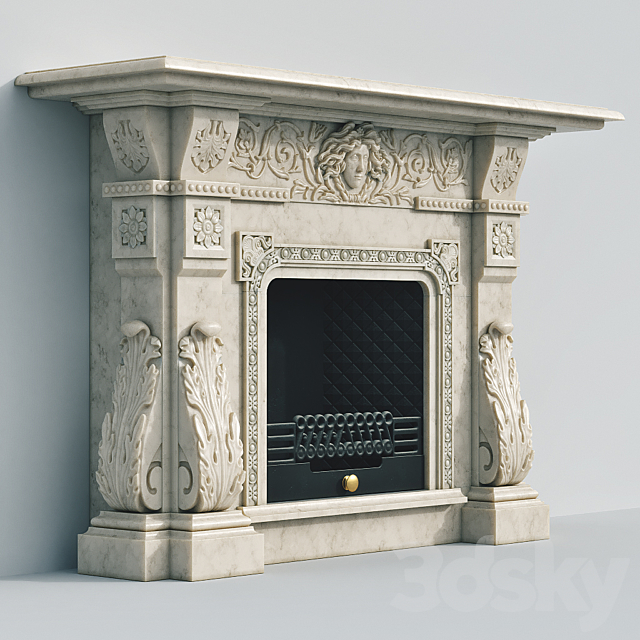 Fireplace 3DSMax File - thumbnail 1