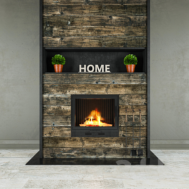 Fireplace 3DSMax File - thumbnail 1