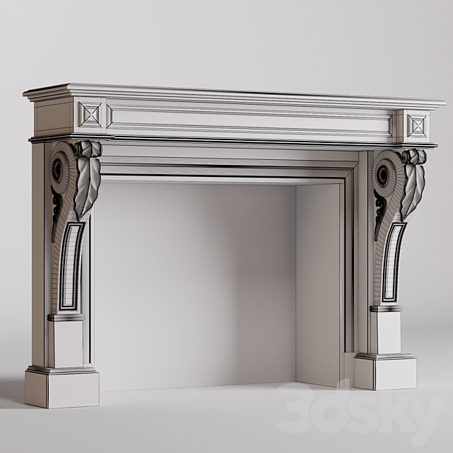 Fireplace 3DSMax File - thumbnail 3