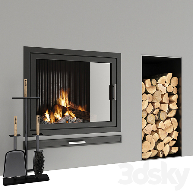 Fireplace 3DSMax File - thumbnail 3