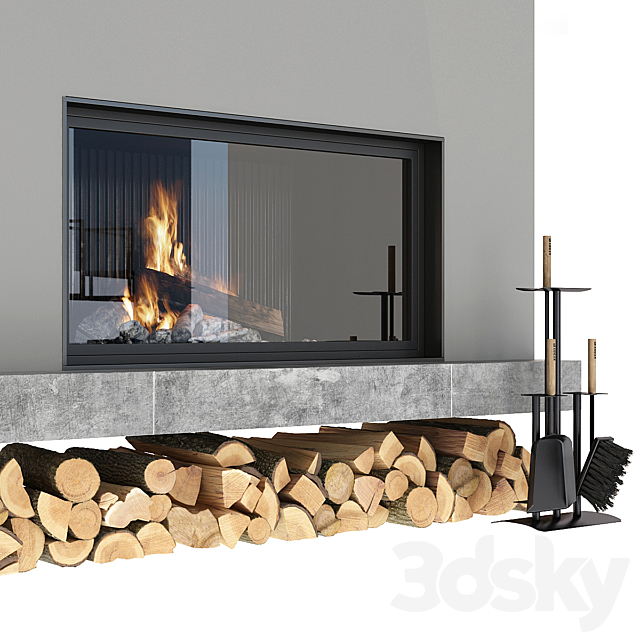 Fireplace 3DSMax File - thumbnail 2