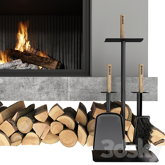 Fireplace 3DSMax File - thumbnail 3