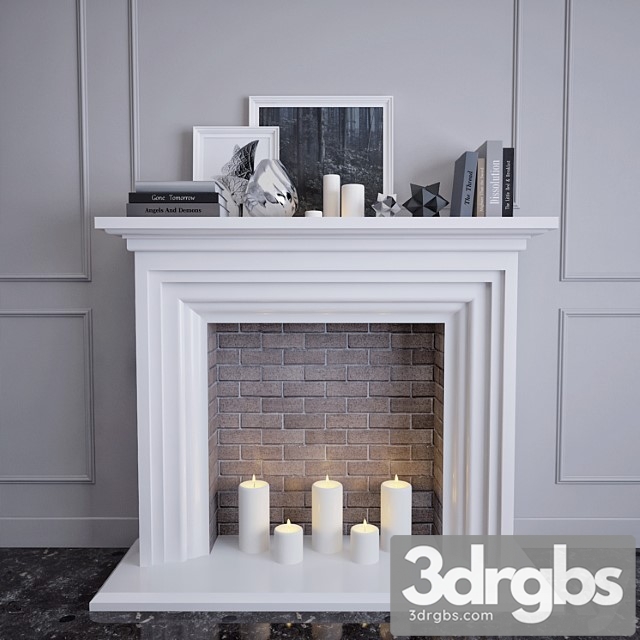 Fireplace 6 3dsmax Download - thumbnail 1