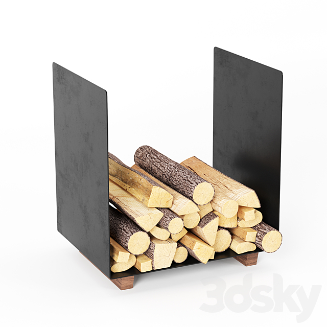 Fireplace Accessories set 02 3DS Max Model - thumbnail 4