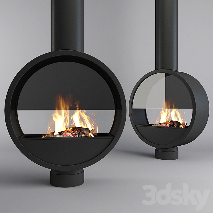 Fireplace BOLEY BV 997 3DS Max - thumbnail 1