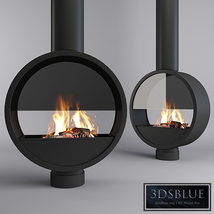 Fireplace BOLEY BV 997 3DS Max - thumbnail 3