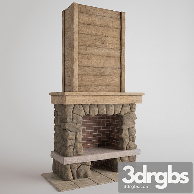 Fireplace fireplace 3dsmax Download - thumbnail 1