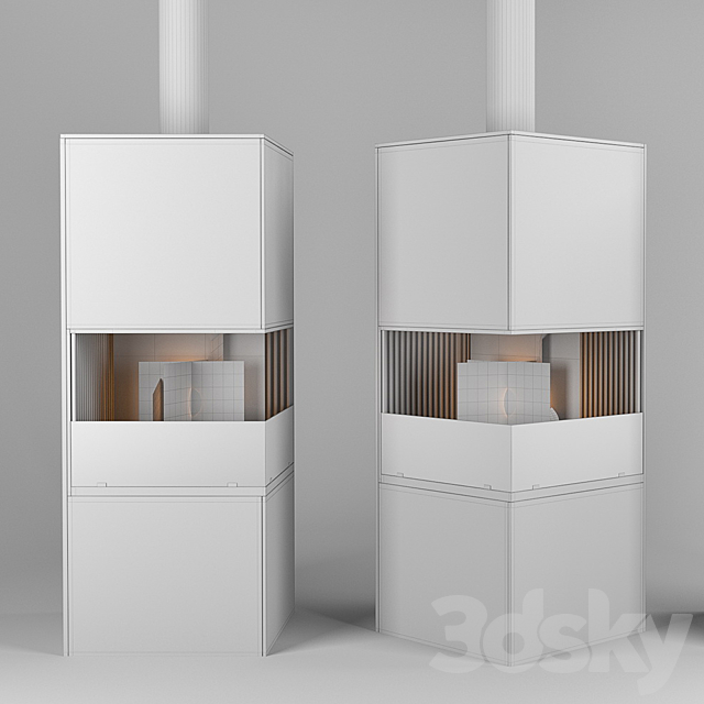 Fireplace (fireplace) 3DSMax File - thumbnail 2