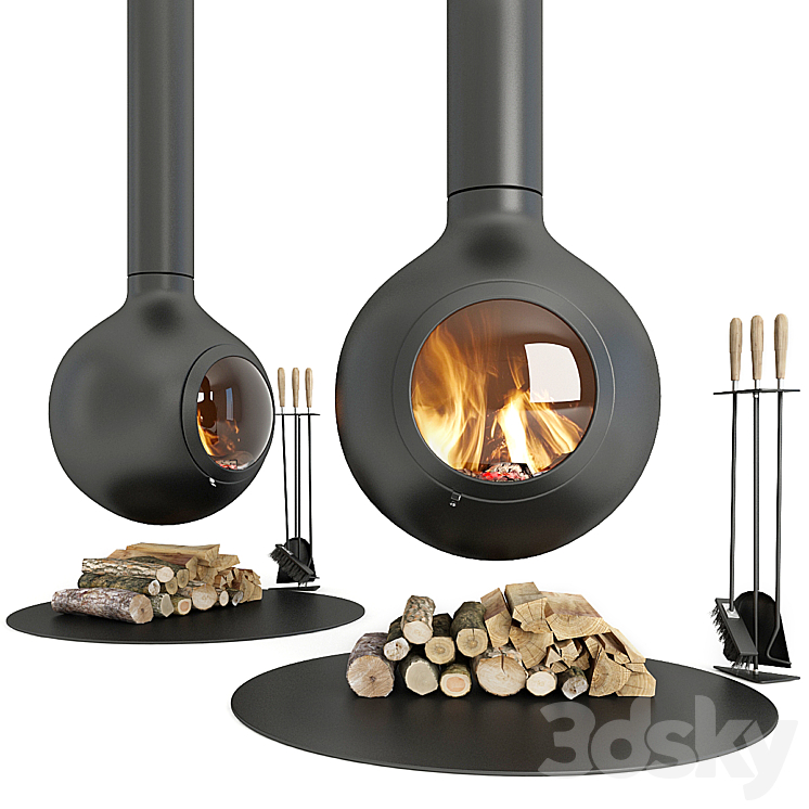 Fireplace Focus Bathyscafocus Hublot 3DS Max - thumbnail 1