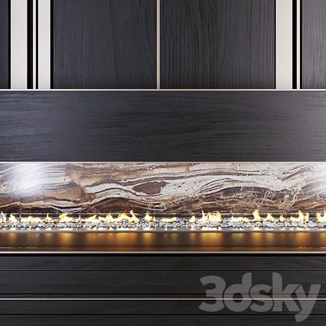 Fireplace – KAM14 3DSMax File - thumbnail 2