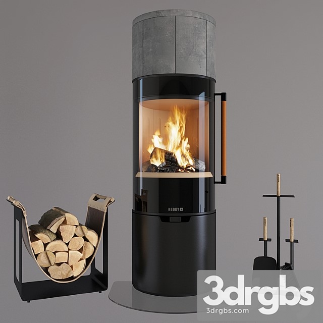 Fireplace keddy k900t 3dsmax Download - thumbnail 1