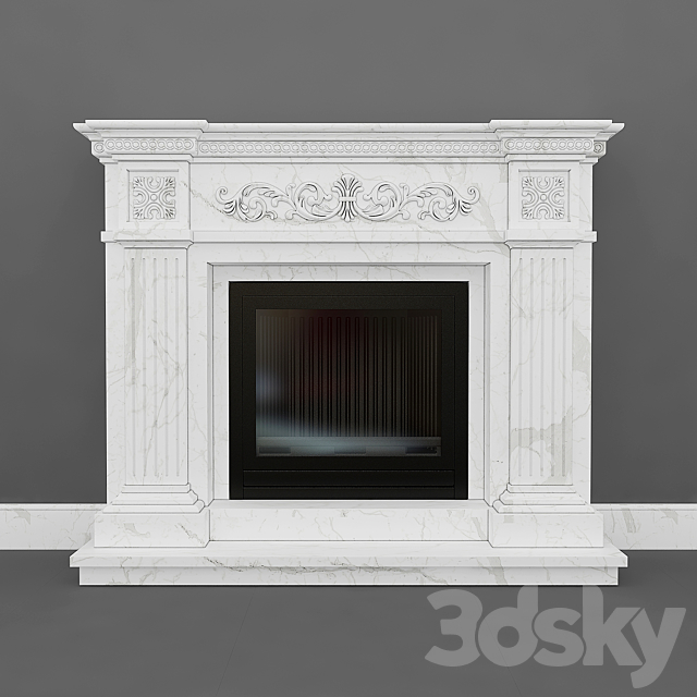 Fireplace Kiev 3ds Max - thumbnail 1