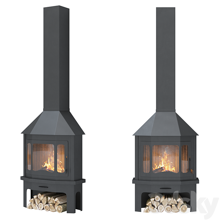 Fireplace MUNICH 3DS Max - thumbnail 1