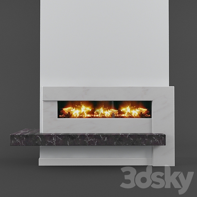 Fireplace No. 53 3DSMax File - thumbnail 1