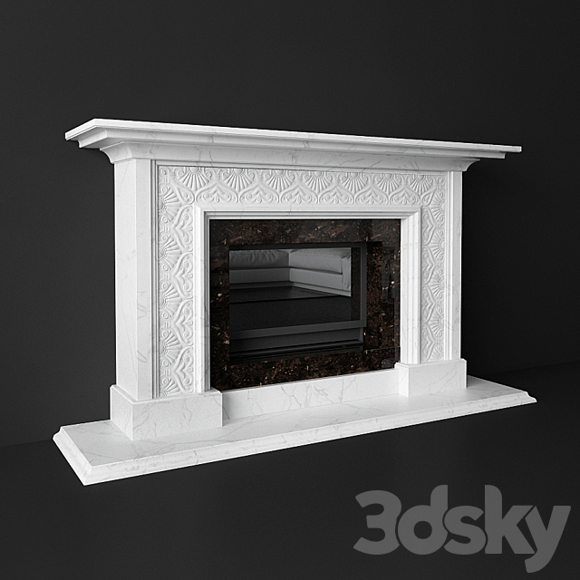 Fireplace portal 3DSMax File - thumbnail 1