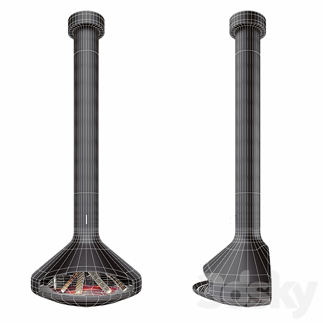 Fireplace Prodotti Paxfocus 3DSMax File - thumbnail 2