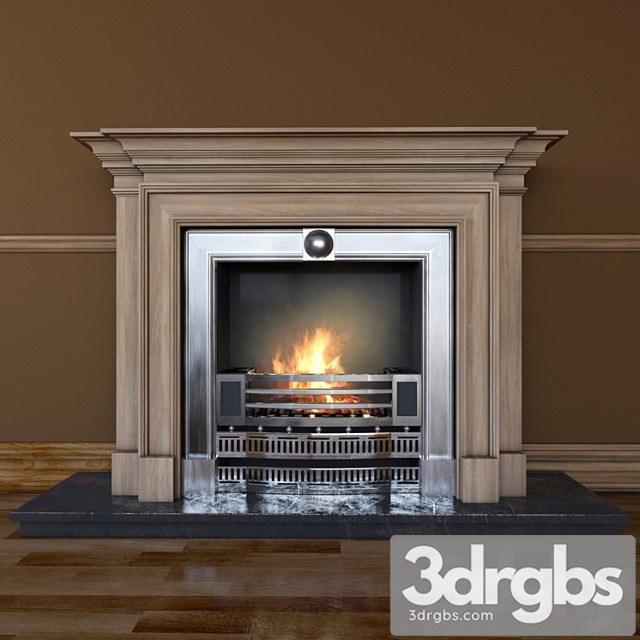 Fireplace Stovach Kensington 3dsmax Download - thumbnail 1