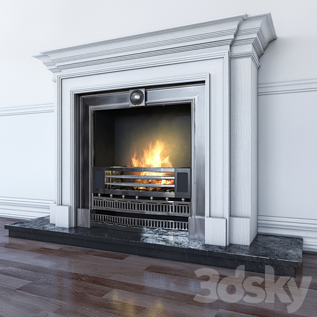 Fireplace Stovax – KENSINGTON 3DSMax File - thumbnail 2