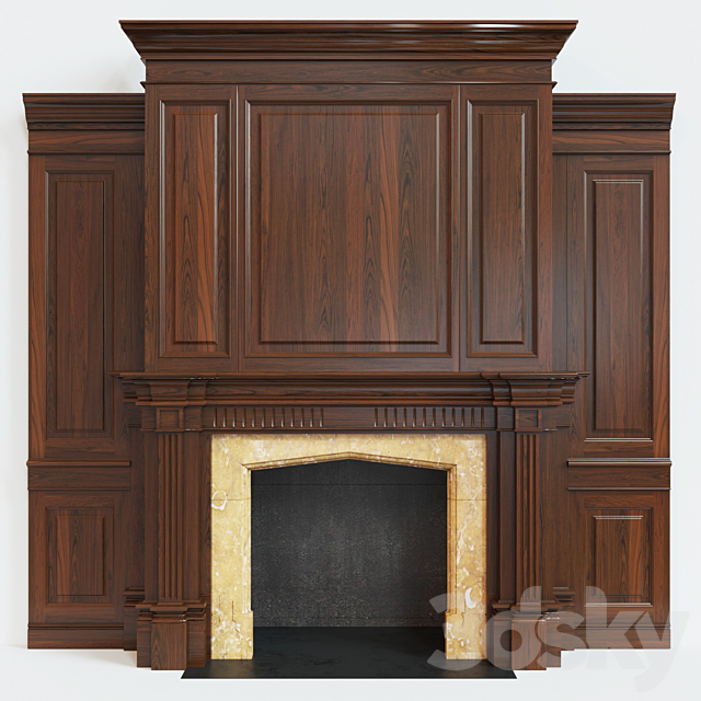 Fireplace_02 3ds Max - thumbnail 1