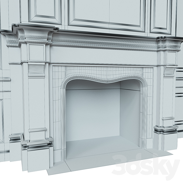 Fireplace_05 3DSMax File - thumbnail 3