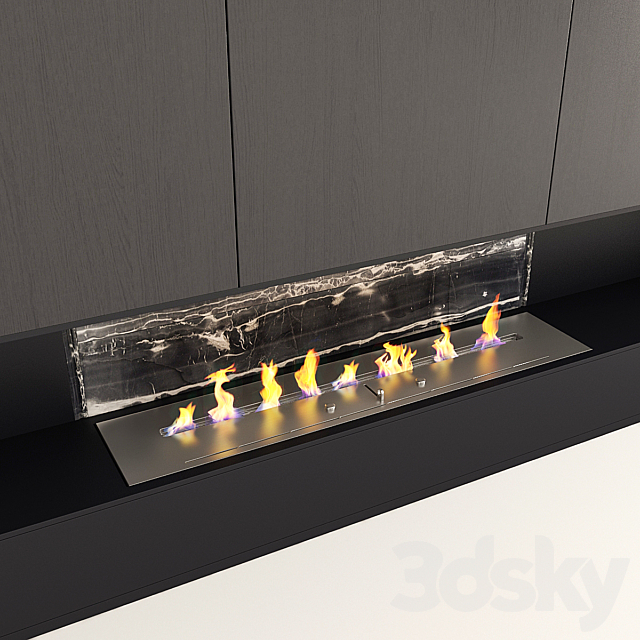 Fireplace_6 3DS Max Model - thumbnail 2