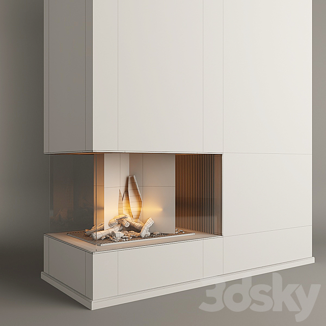 Fireplace_7 3DS Max Model - thumbnail 3