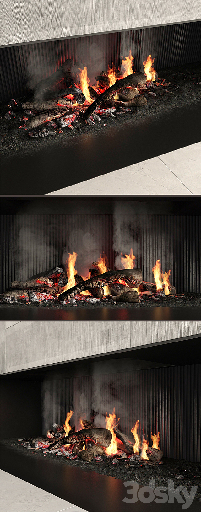 Fireplace_Modern 3DSMax File - thumbnail 2